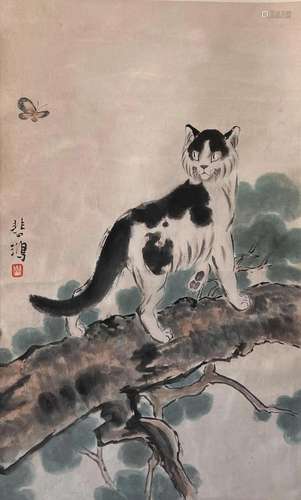 A Chinese Painting By Xu Beihong