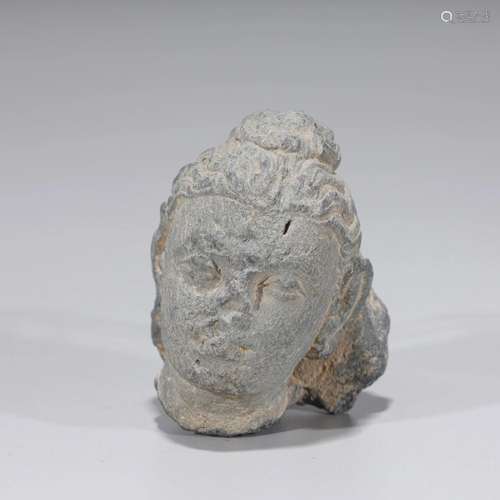 Gandharan Carved Head