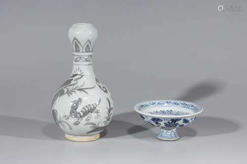 Two Chinese Glazed Ceramics