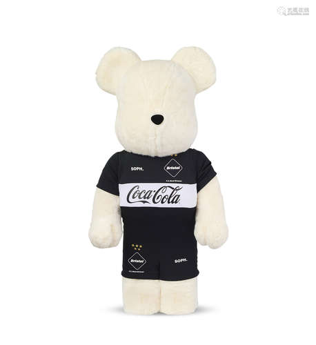 BE@RBRICK FCRB COCA COLA 三方联名 1000% 毛绒 pvc