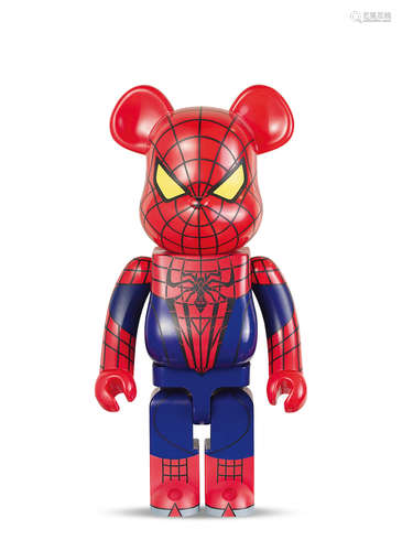 BE@RBRICK 蜘蛛侠 1000% 材质：pvc