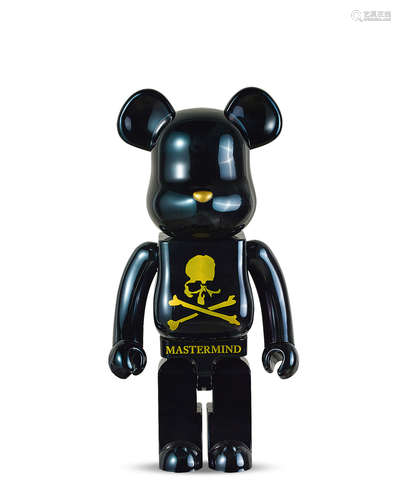 BE@RBRICK MASTERMIND JAPAN 繁荣 1000% 材质：pvc