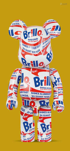 BE@RBRICK 安迪沃霍尔 brillo1000% 材质：pvc