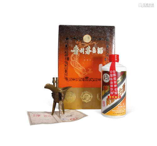 【送礼佳品】80年代 贵州茅台酒 1704珍品 铁盖