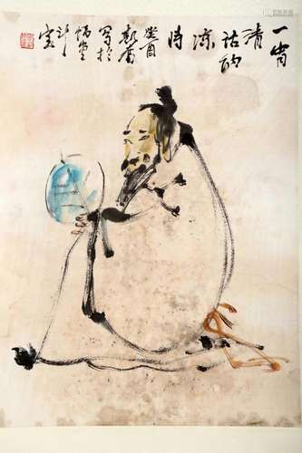 ATTRIBUTED AND SIGNED LIU SIFEN (1944- ). A INK AND