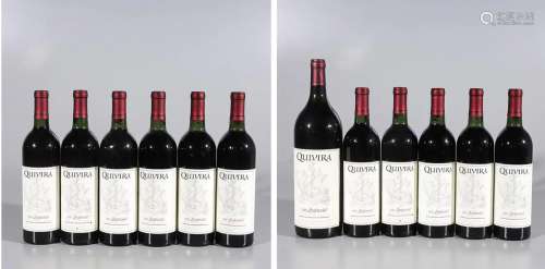 Lot of 12 bottles of Quivera Zinfandel