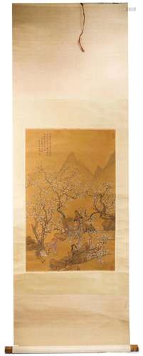 ATTRIBUTED AND SIGNED CHENG MEI (18 TH C.). A INK AND