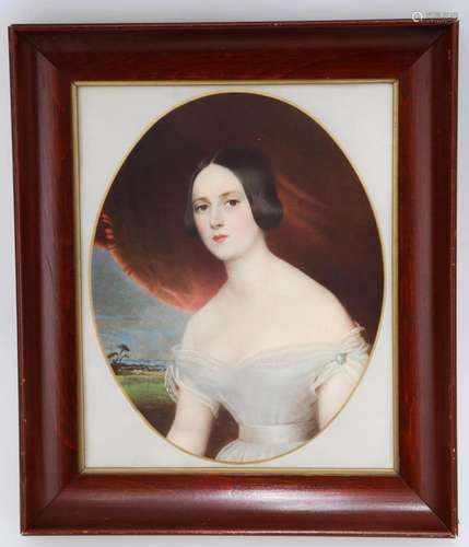 COMTESSE D'ORSAY BY KOBEL, FRAMED PRINT .OH014.