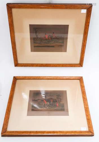 (2) PAIR OF FRAMED PRINTS 4.OH017.