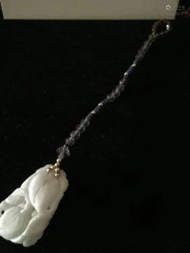Lariat Necklace Charm,Estate Jewelry
