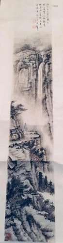 Chinese Paper Painting Scrolled Painting