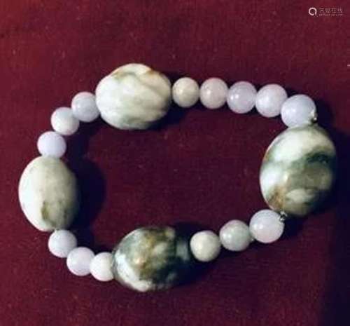 BRACELET, JADEITE, ESTATE JEWELRY