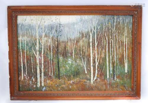 AN FINE HAND MADE OIL PAINTING WITH FRAME.OH005.