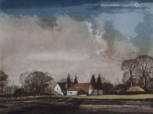 Rowland Hilder signed limited edition (108/175) print of oas...