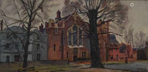 David-Louis Ghilchick (1892-1974) oil on canvas Wimbeldon, s...
