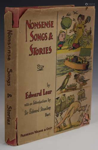 Edward Lear Nonsense Songs and Stories with Additional Songs...