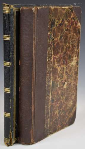 Two Victorian Commonplace Albums: one with 8 original pen an...