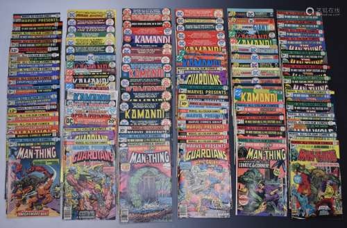 Ninety-three bronze age Marvel and DC comics comprising 47 i...