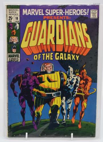 Marvel Super-Heroes #18 1st appearance of The Guardians of T...
