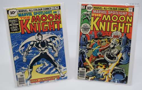 Marvel Spotlight on The Moon Knight issues 28 and 29, 1st an...