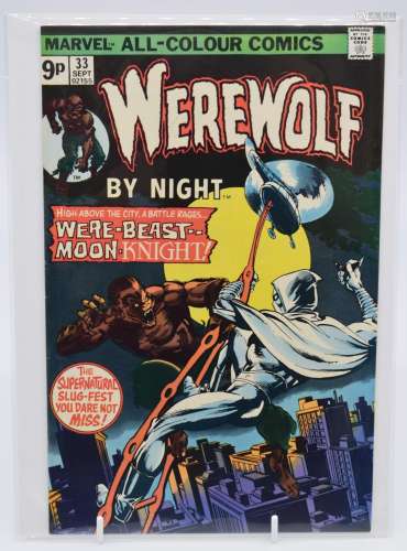 Werewolf By Night issue #33, 2nd appearance of Moon Knight, ...