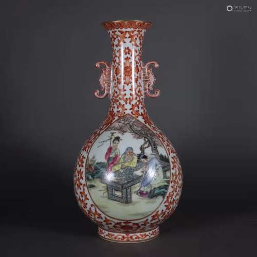 Qing Dynasty Qianlong Period Famille Rose Porcelain 