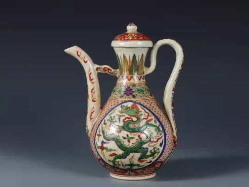 Da Ming Cheng Hua Famille Verte Porcelain 