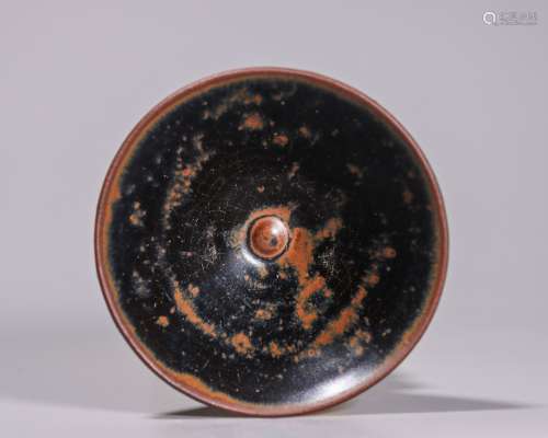 Black Glaze Porcelain Small Tea Vessel, China