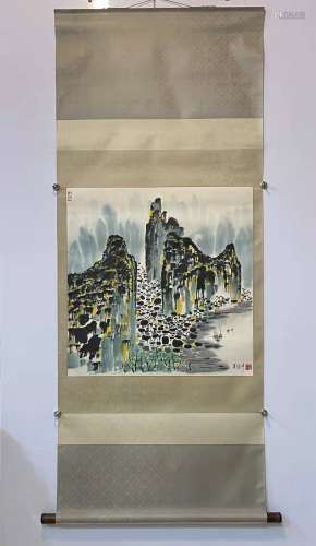 Ink Painting Of Landscape - Wu Guanzhong, China