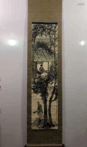 Ink Painting Of Figures - Fu Baoshi, China