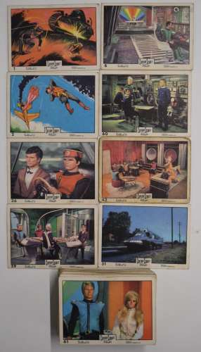 A full set of 66 Anglo Confectionery Captain Scarlet & T...