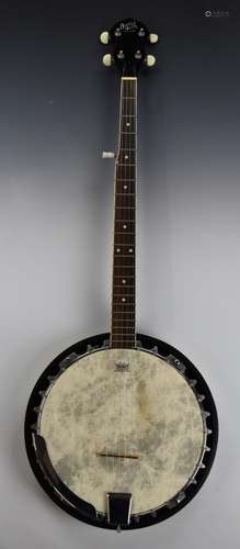 Barnes and Mullins of London W. five string banjo, with begi...