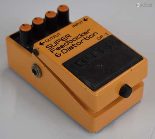 Boss electric guitar pedal Super Feedbacker & Distortion...