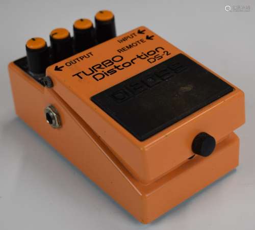 Boss electric guitar pedal Turbo Distortion DS-2