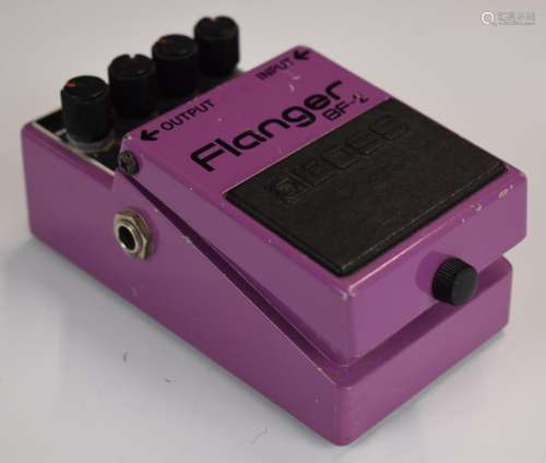 Boss electric guitar pedal Flanger BF-2