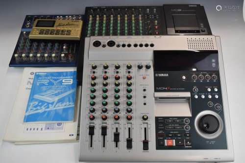 Yamaha sound equipment to include MD8 multitrack recorder, M...