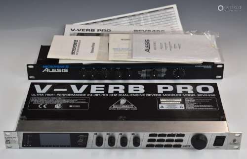 Behringer V-Verb Pro Model Rev2496 reverb modeler, together ...
