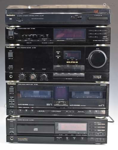 Technics hifi system with speakers