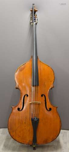 English double bass, London c1820 of the Thomas Dodd School,...