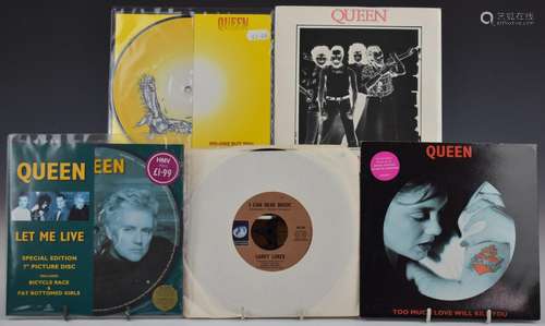 Queen - 20 singles including picture discs, and Larry Lurex ...