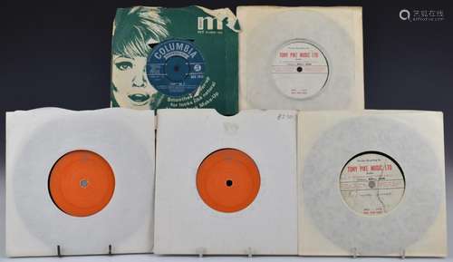 Tony Pike Music Ltd - 2 acetates, Valley Of Tears/Jealous He...