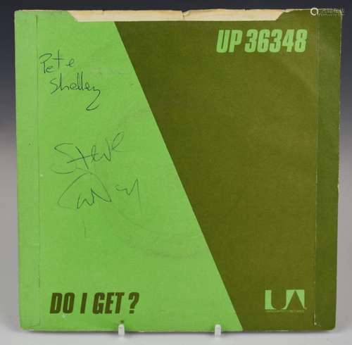 Buzzcocks - What Do I Get? (UP36348) signed on rear of pictu...