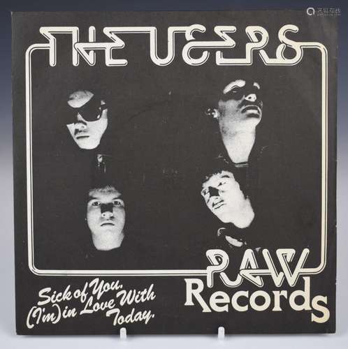 The Users - Sick Of You (RAW 1) Bilbo Press. Record and cove...