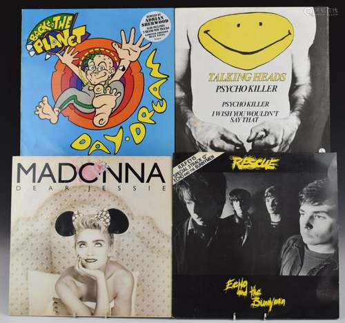 Approximately 80 twelve inch singles including picture discs