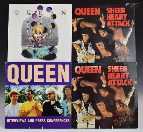 Queen - 16 albums including duplicates in an aluminium case