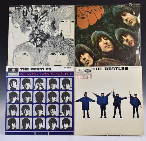 The Beatles - 8 albums including A Hard Days Night (PMC1230)...