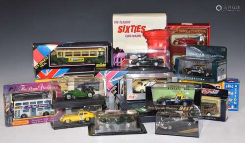 Twenty-four Corgi, Matchbox, Lledo Vanguards, Solido, Vitess...