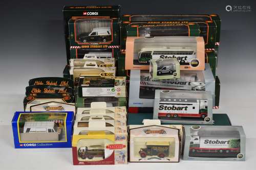 Forty Corgi, Oxford Diecasts and Lledo diecast model Eddie S...