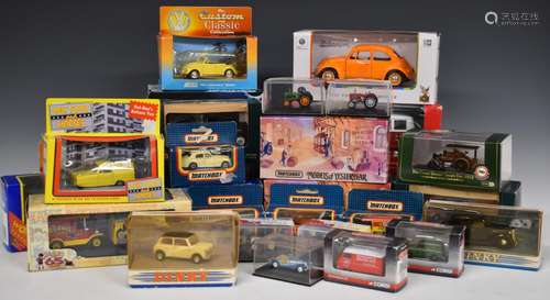 Thirty Corgi, Matchbox, Dinky, Saico and similar diecast mod...