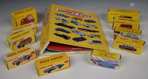 Ten The Classic Dinky Toys Collection diecast model vehicles...